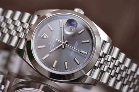 rolex datejust 41 126300 steel